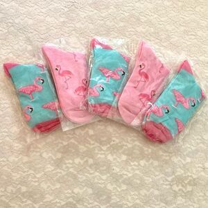 Flamingo Pattern Sock Bundle